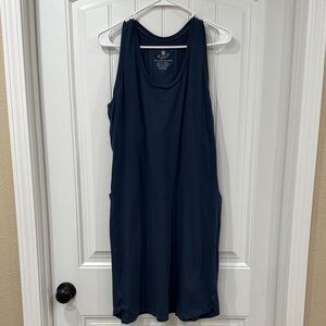 EUC Kuhl Women's Navy Blue Racerback Tank Dress